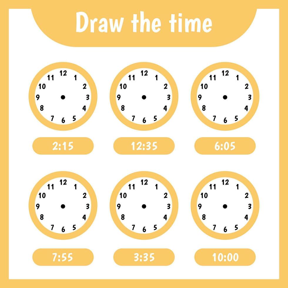 Draw the time vector