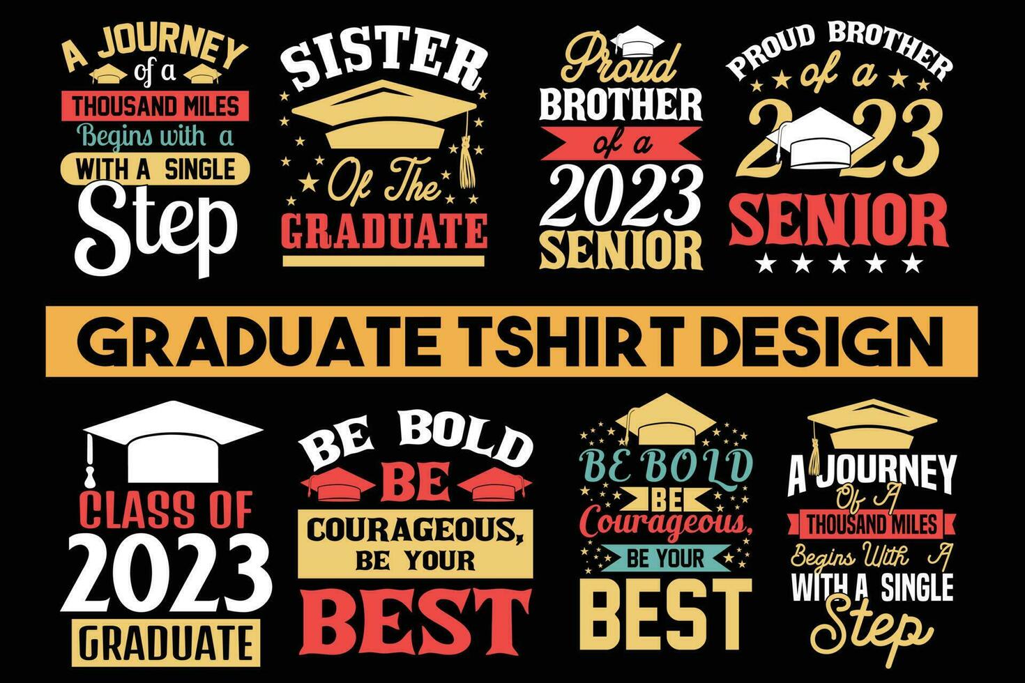 Graduation t-shirt design, Graduation new t-shirts, Graduation funny t-shirt vector design