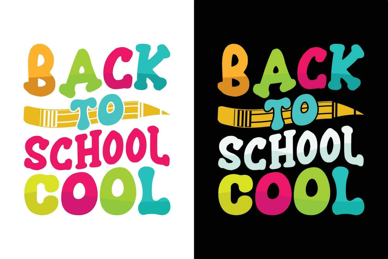 Back to school t-shirt design, 100 days of school, first day, 100-day typography t-shirt, kids t-shirt vector