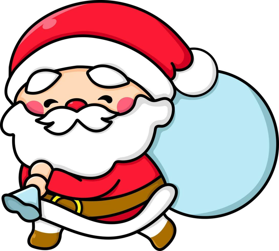 navidad santa claus ilustración vector