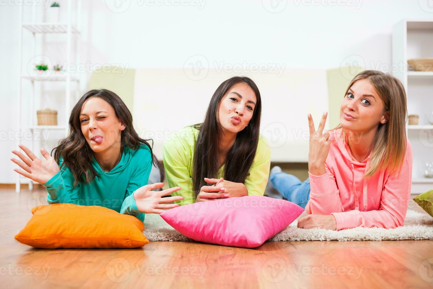 Friends spending time together photo