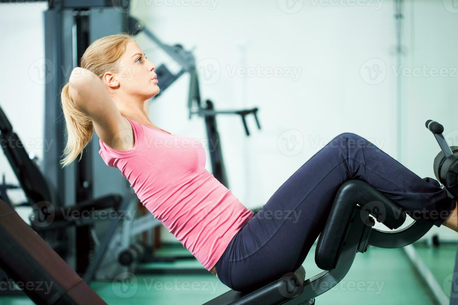 At the gym photo