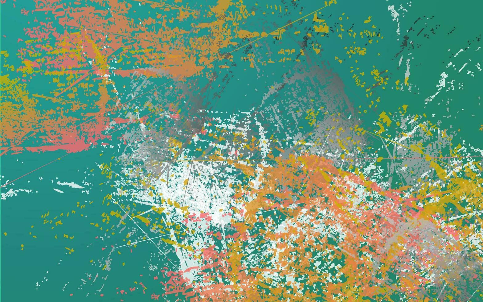 Abstract grunge texture splash paint background vector