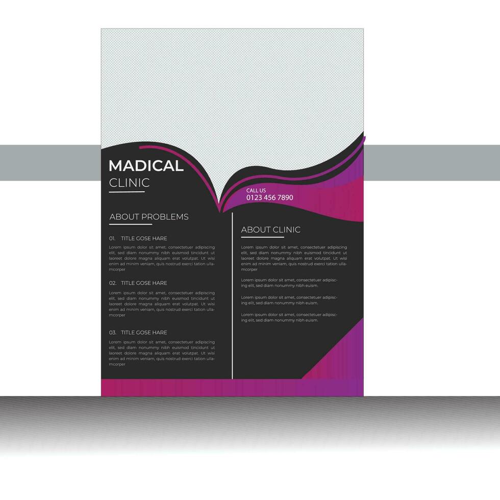 Flyer Design template vector