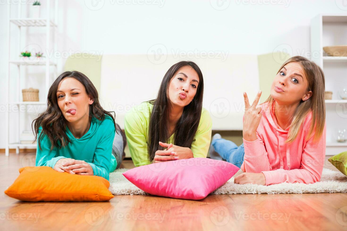 Friends spending time together photo