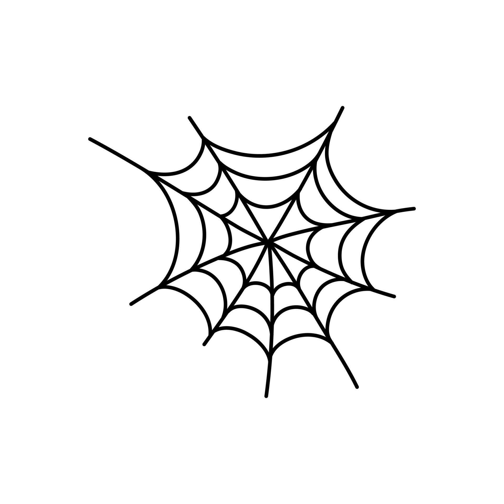 Spider icon vector. halloween illustration sign. web symbol cobweb logo ...