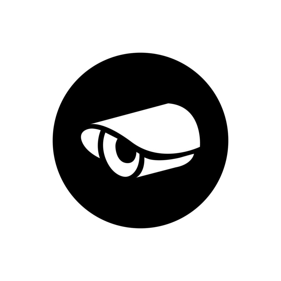 CCTV vector icon. video monitoring illustration sign. videotape symbol or logo.