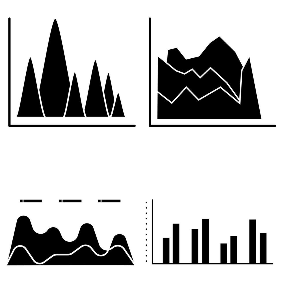 Analytics icon vector set. analysis illustration sign collection. schedule symbol.