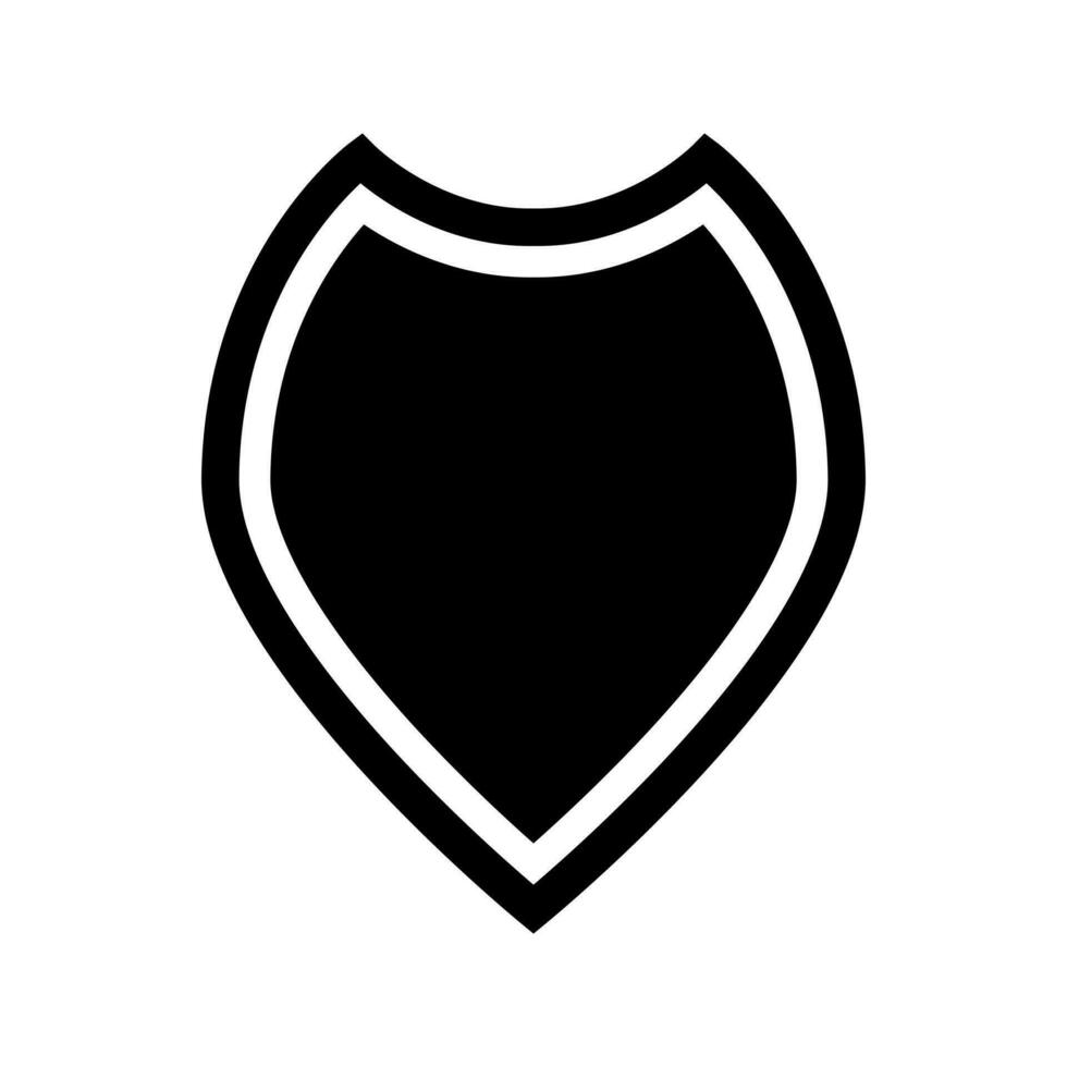 Shield icon vector. Defence illustration sign. Armor symbol. protection logo. security mark. vector