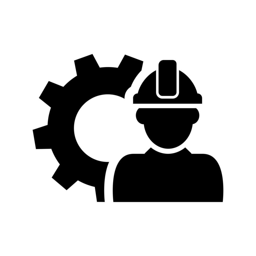 Repair vector icon. engineer illustration symbol. workshop sign or logo.