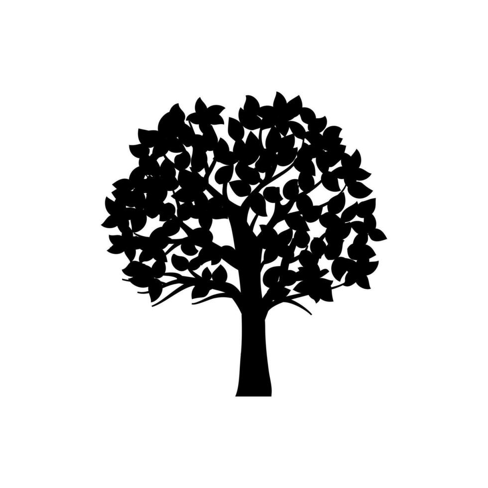 Tree icon vector. Nature illustration sign. green symbol. vector