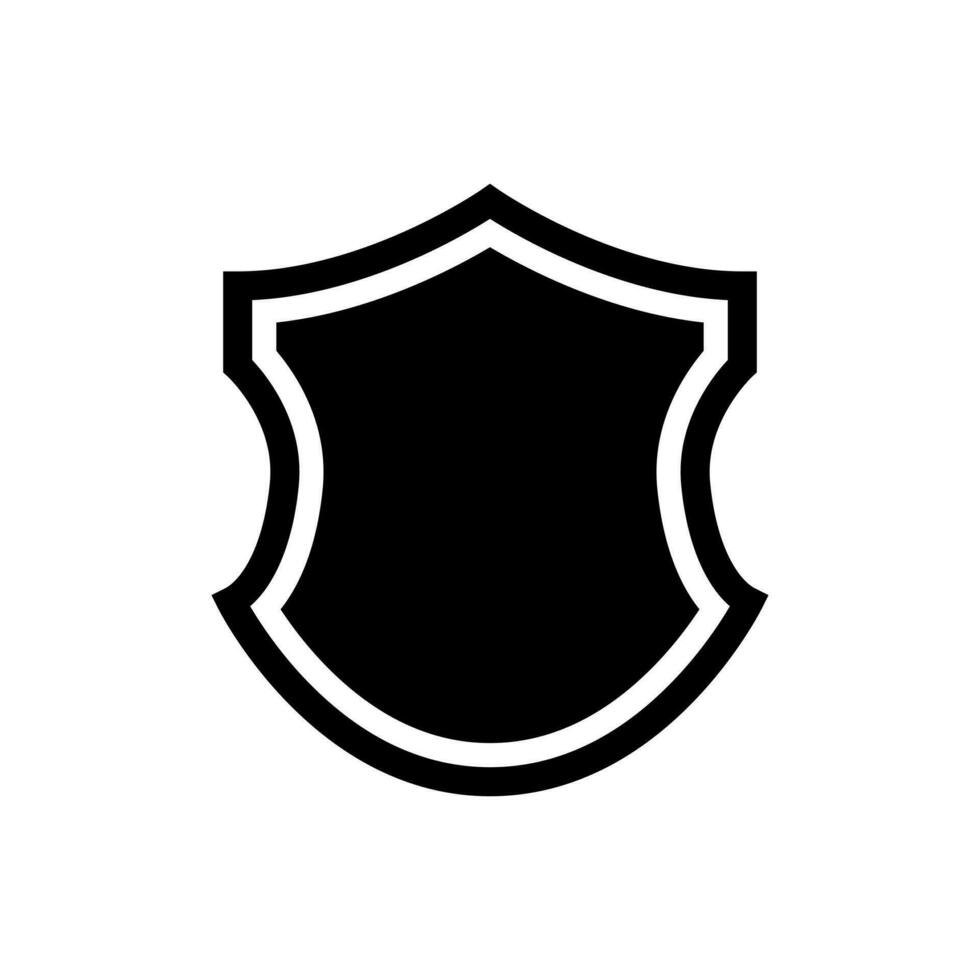 proteger icono vector. defensa ilustración signo. armadura símbolo. proteccion logo. seguridad marca. vector