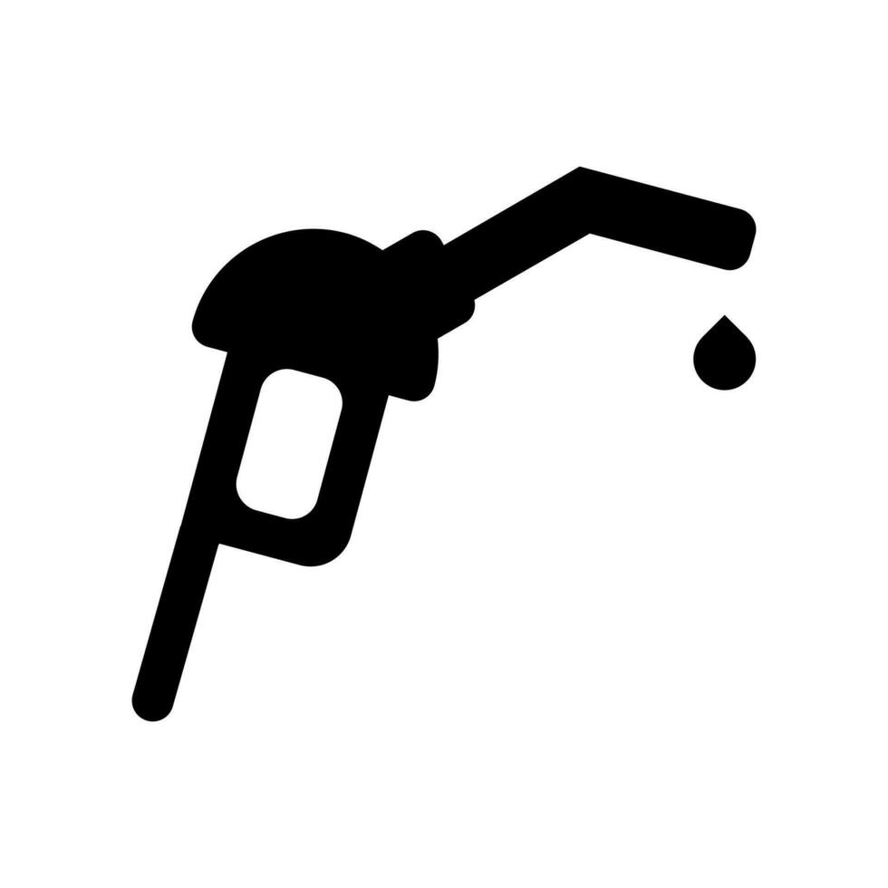 combustible icono vector. gasolina ilustración firmar recopilación. energía símbolo o logo. vector