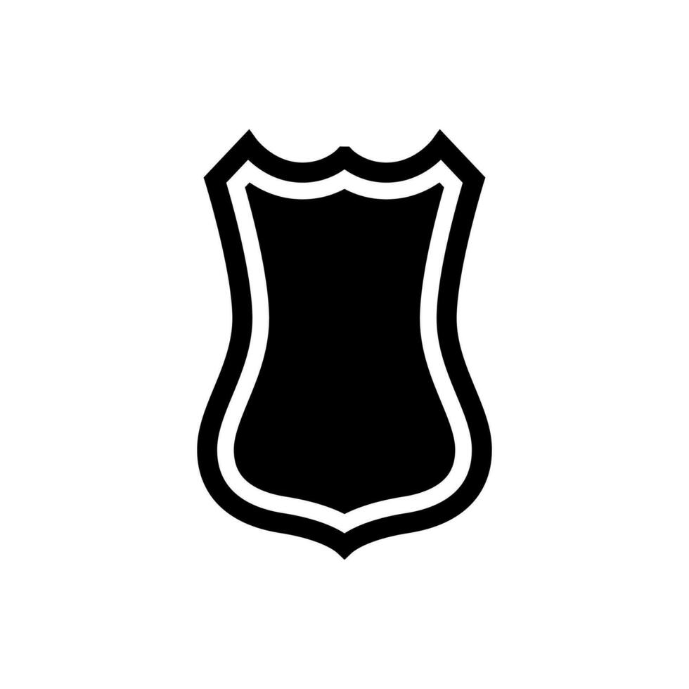Shield icon vector. Defence illustration sign. Armor symbol. protection logo. security mark. vector