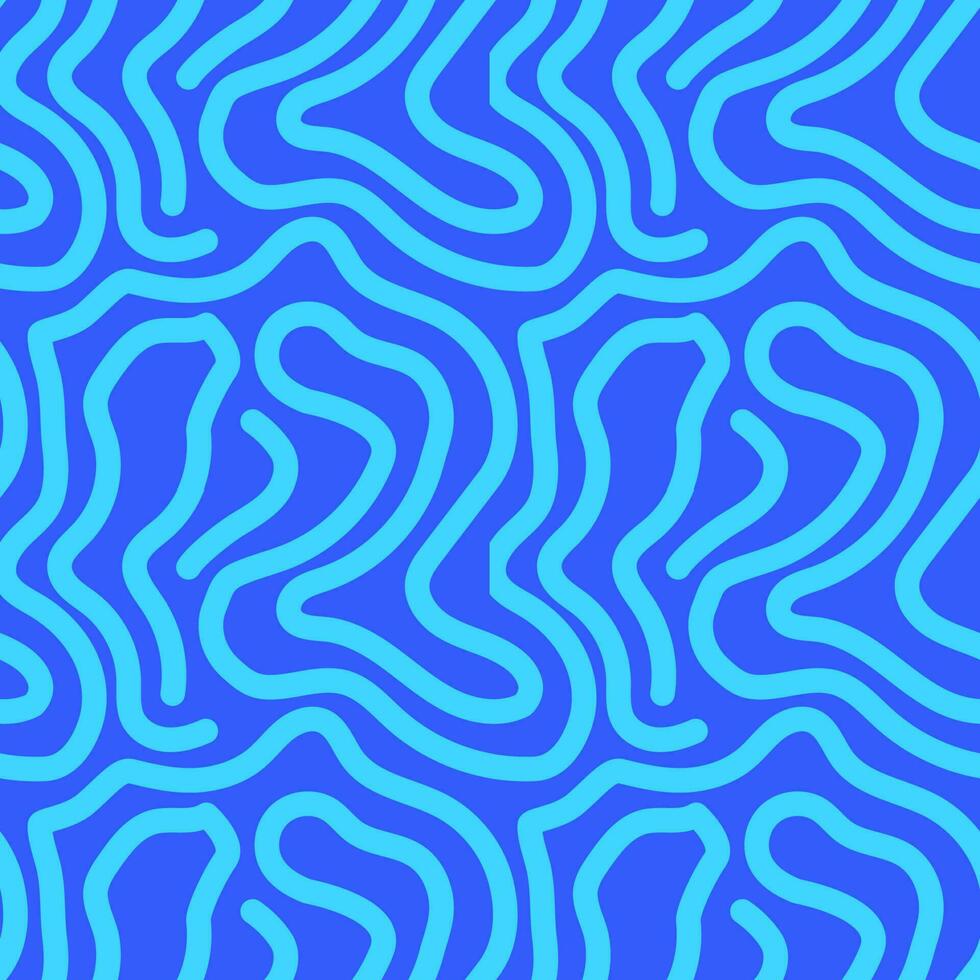 Seamless abstract pattern with curved lines, a maze. Design for fabric, Wallpaper, and cards . vector