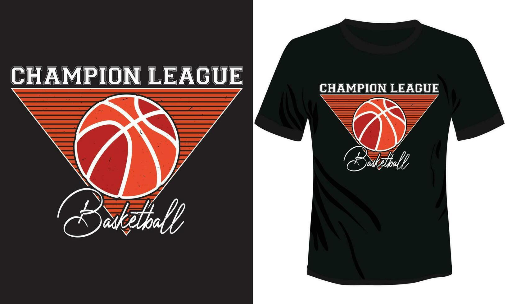 baloncesto campeón liga camiseta diseño vector ilustración