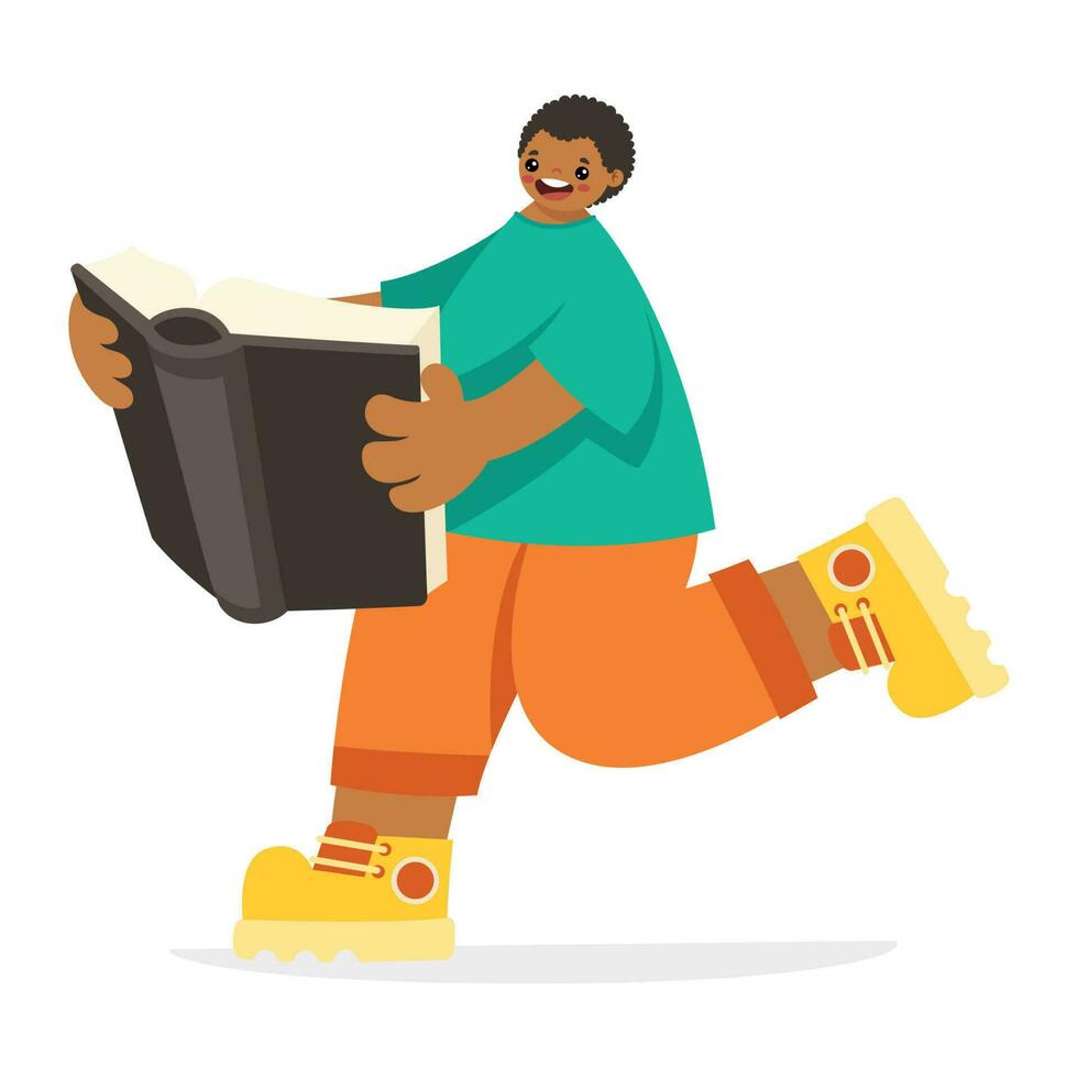 Drawing Of A College Or University Student vector
