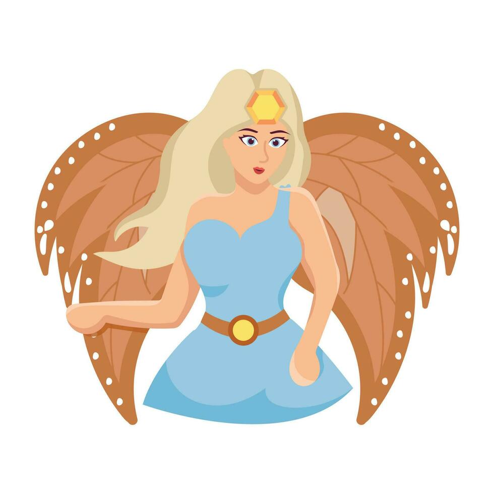 Trendy Fairy Concepts vector