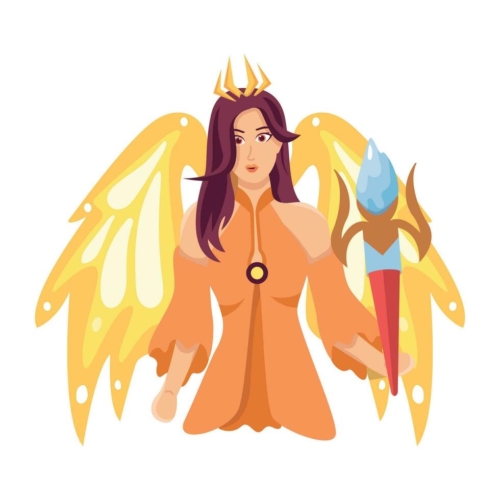 Trendy Fairy Magic vector