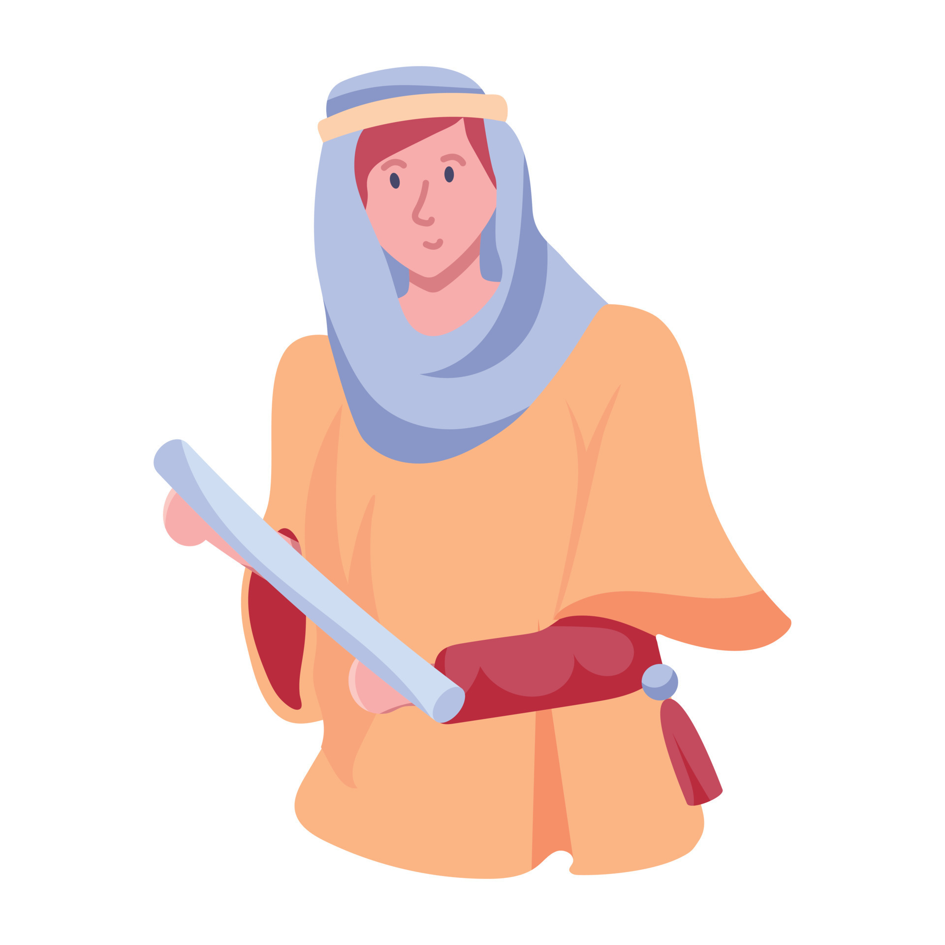 Trendy Female Servant 23912776 Vector Art at Vecteezy