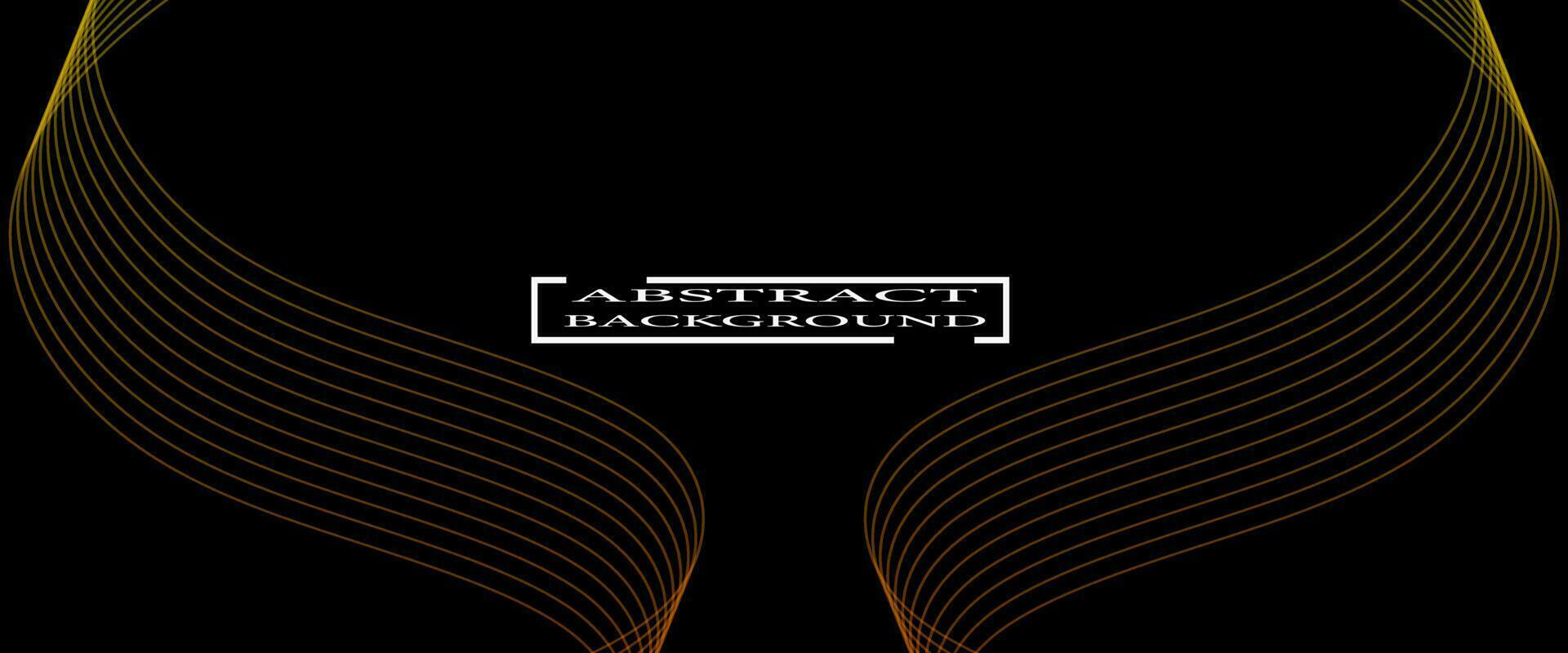 Abstract background with set of curved lines vector