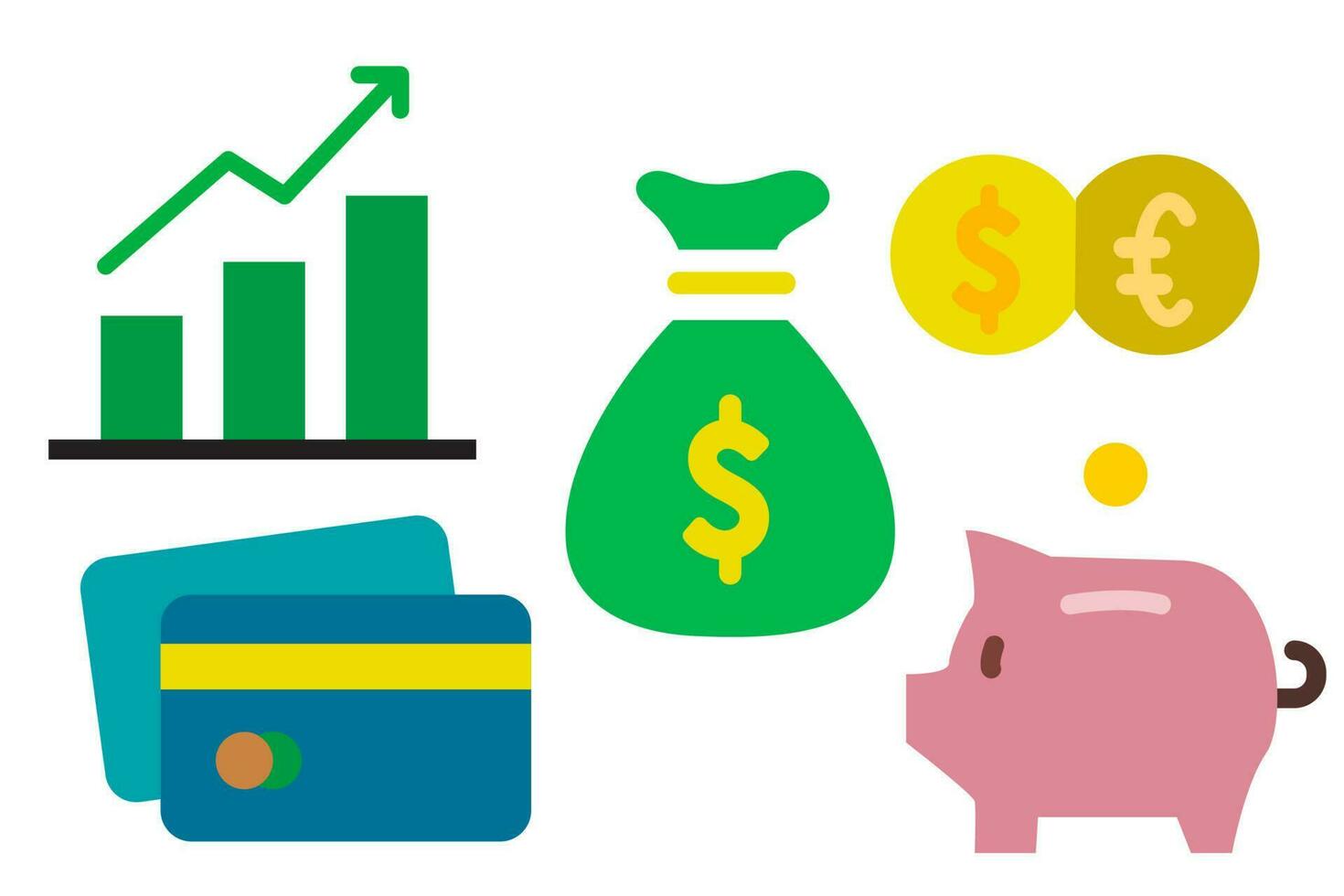 vector illustration finance, business flat design