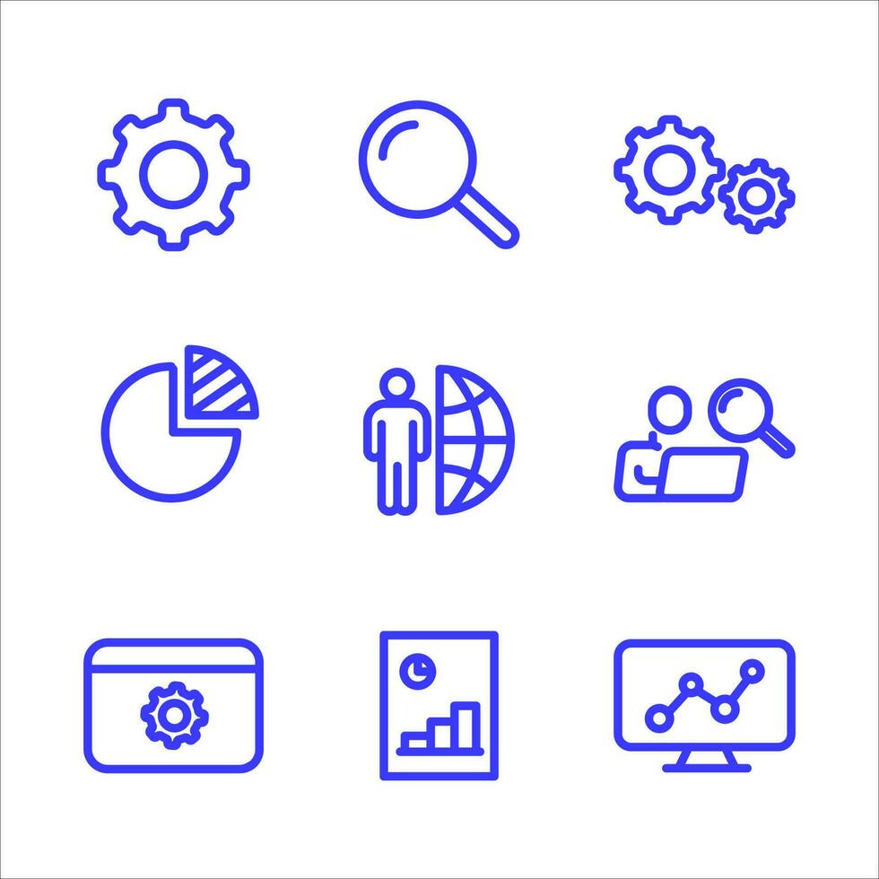 set line icon customer feedback vector