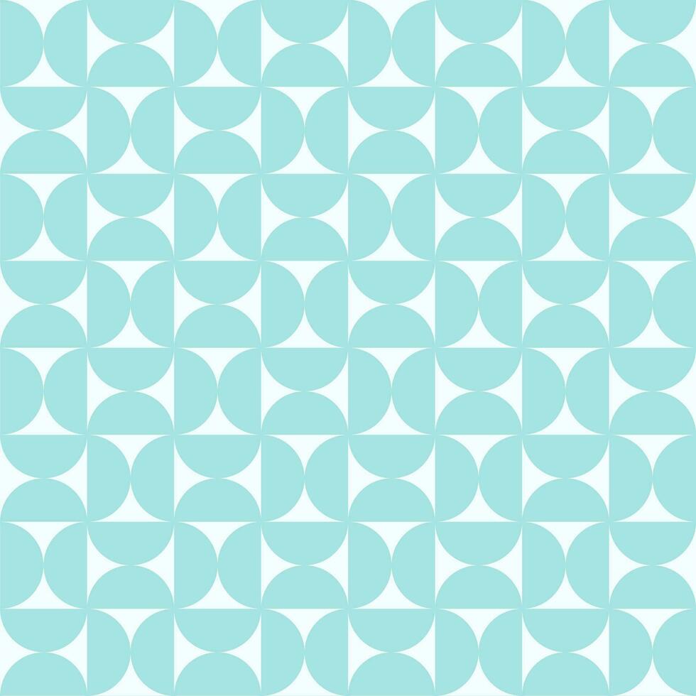 Seamless Mid-century geometric, modern style pattern of simple half-circles. Design for celebration prints, scrapbooking, nursery decor, home decor, paper crafts, invitation design, textile. vector