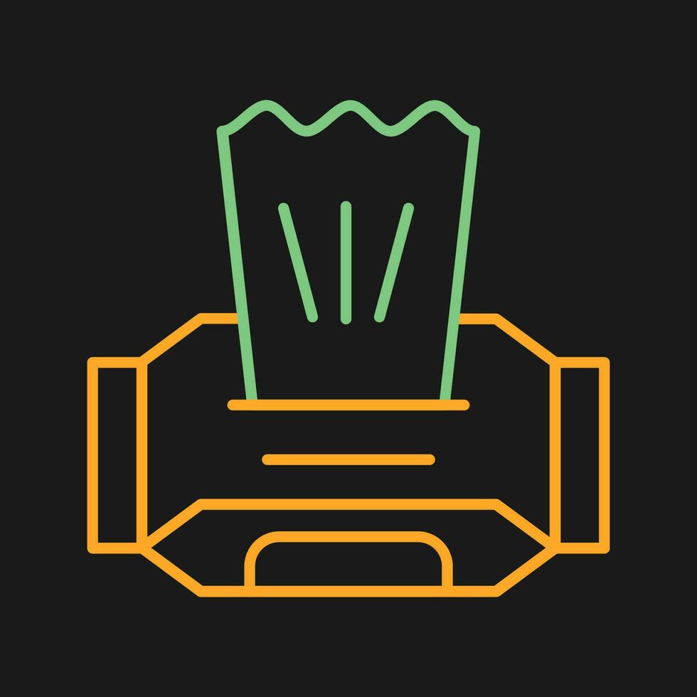 Wet Wipes Vector Icon