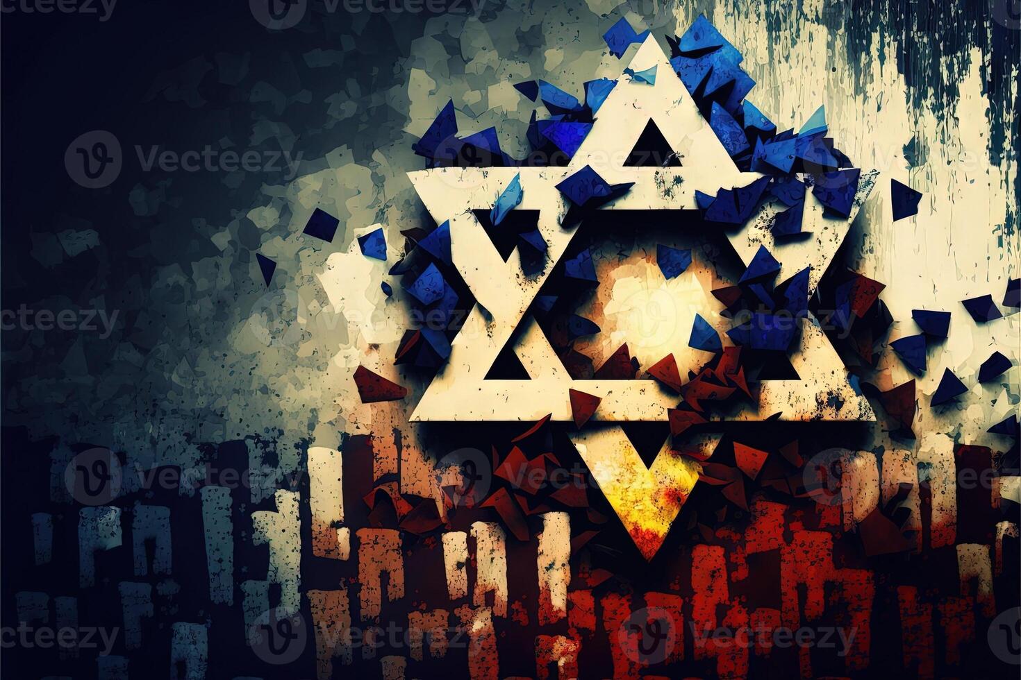 Holocaust International Jewish Remembrance Day abstract concept representation illustration photo