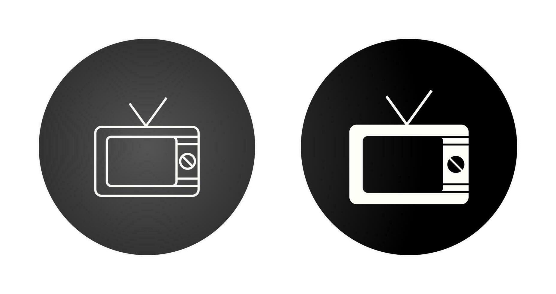 icono de vector de television