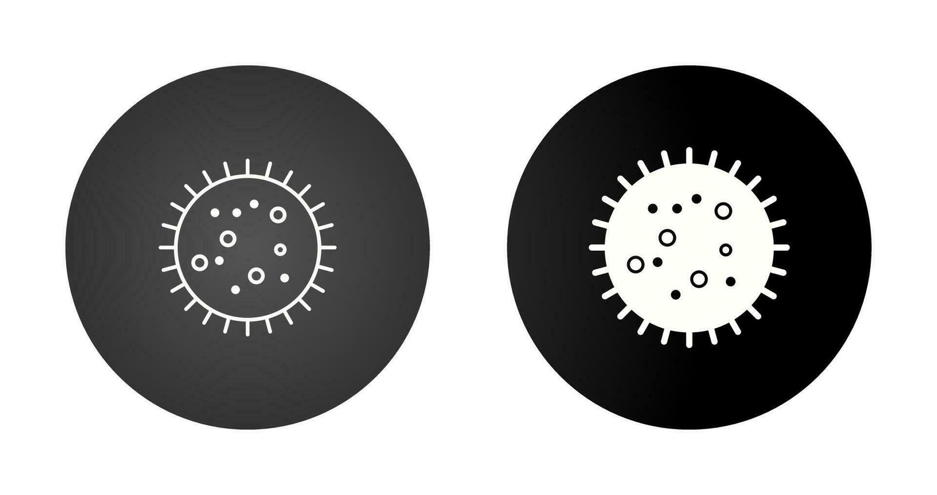Bacteria in Slide Vector Icon