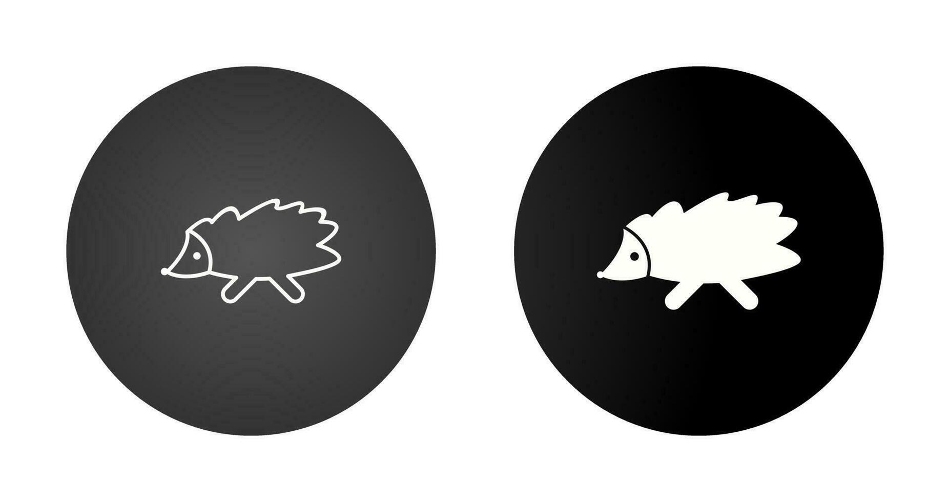 Hedgehog Vector Icon