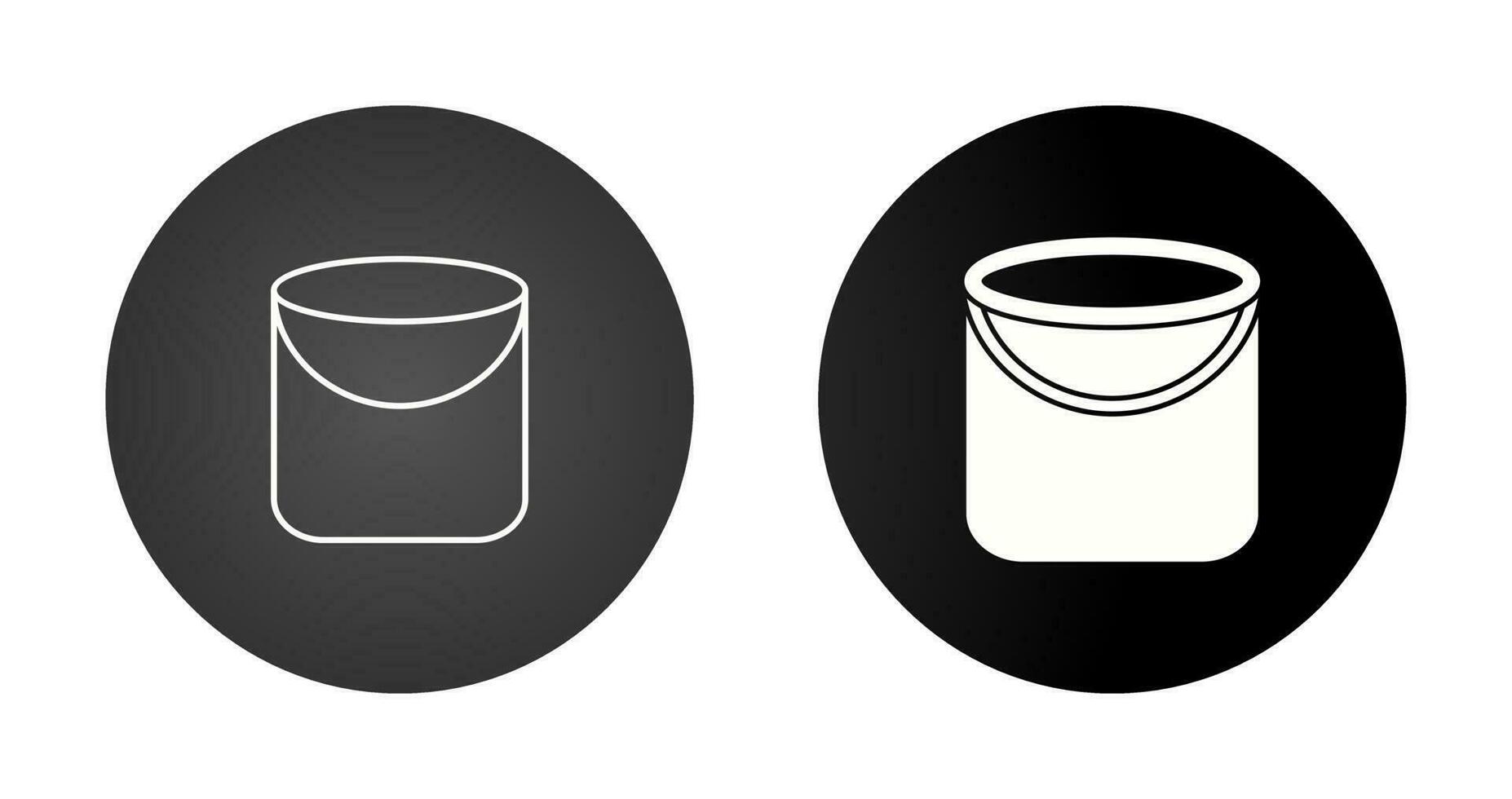 Sand bucket Vector Icon