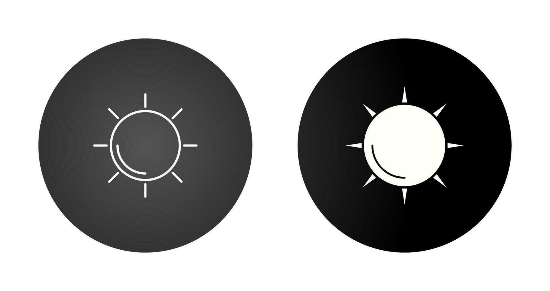 Sun Vector Icon