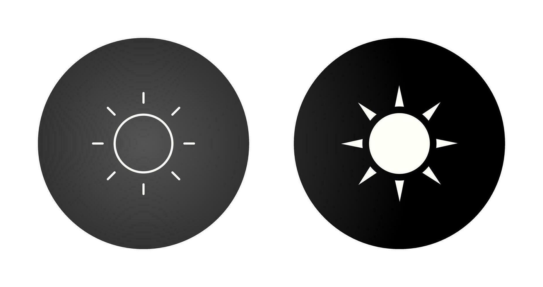 Sun Vector Icon