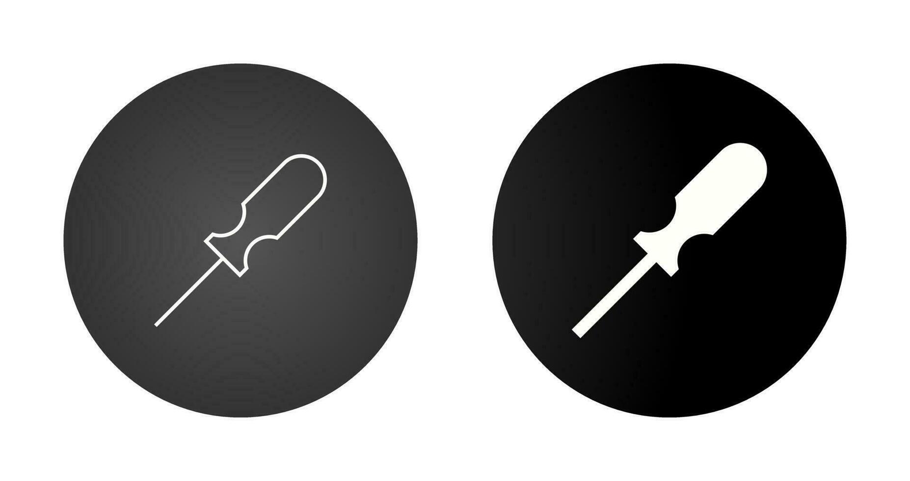 Screw Driver Vector Icon
