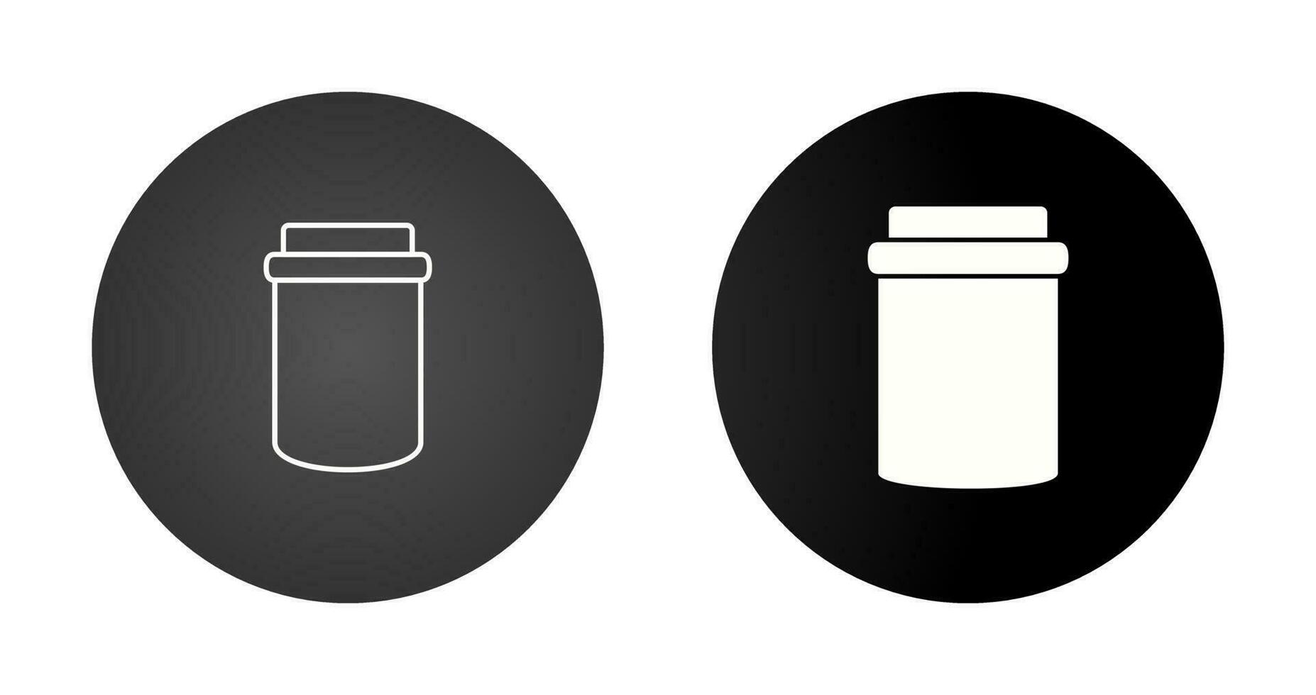 Jam Bottle Vector Icon