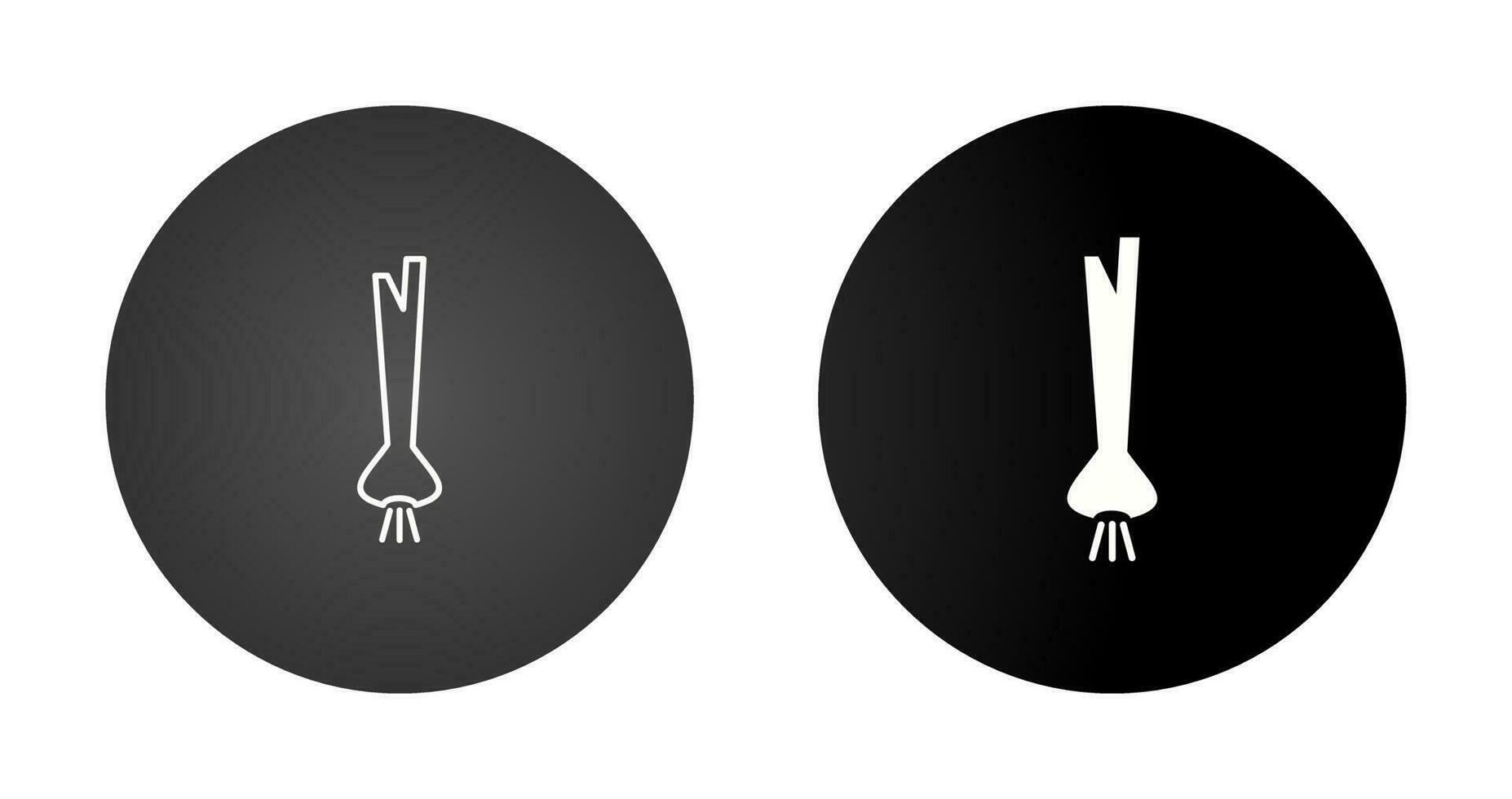 Spring Onion Vector Icon