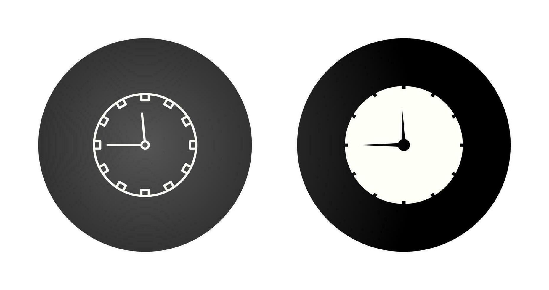 Wall Clock Vector Icon