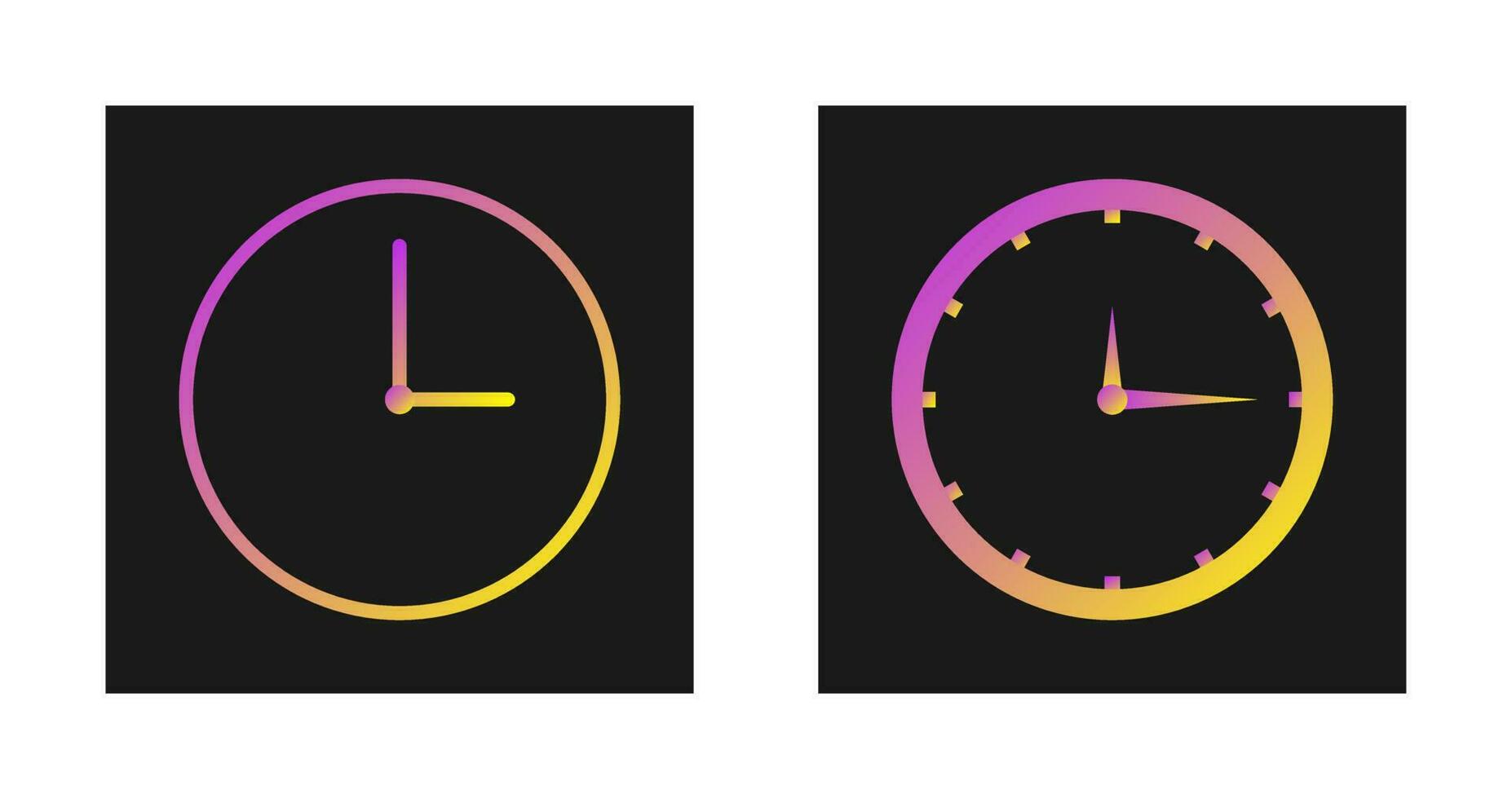 Clock Vector Icon