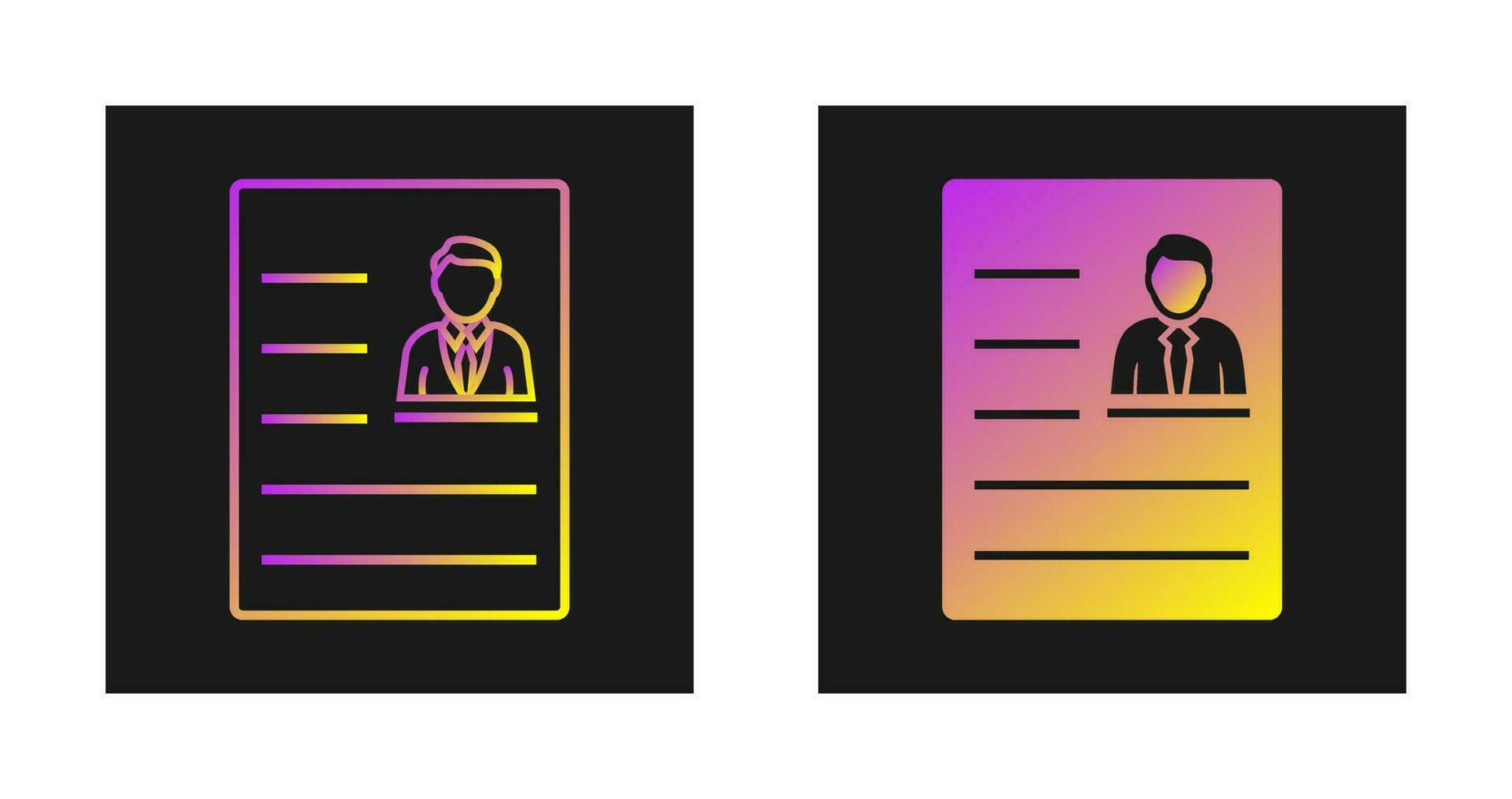 Account Holder Vector Icon
