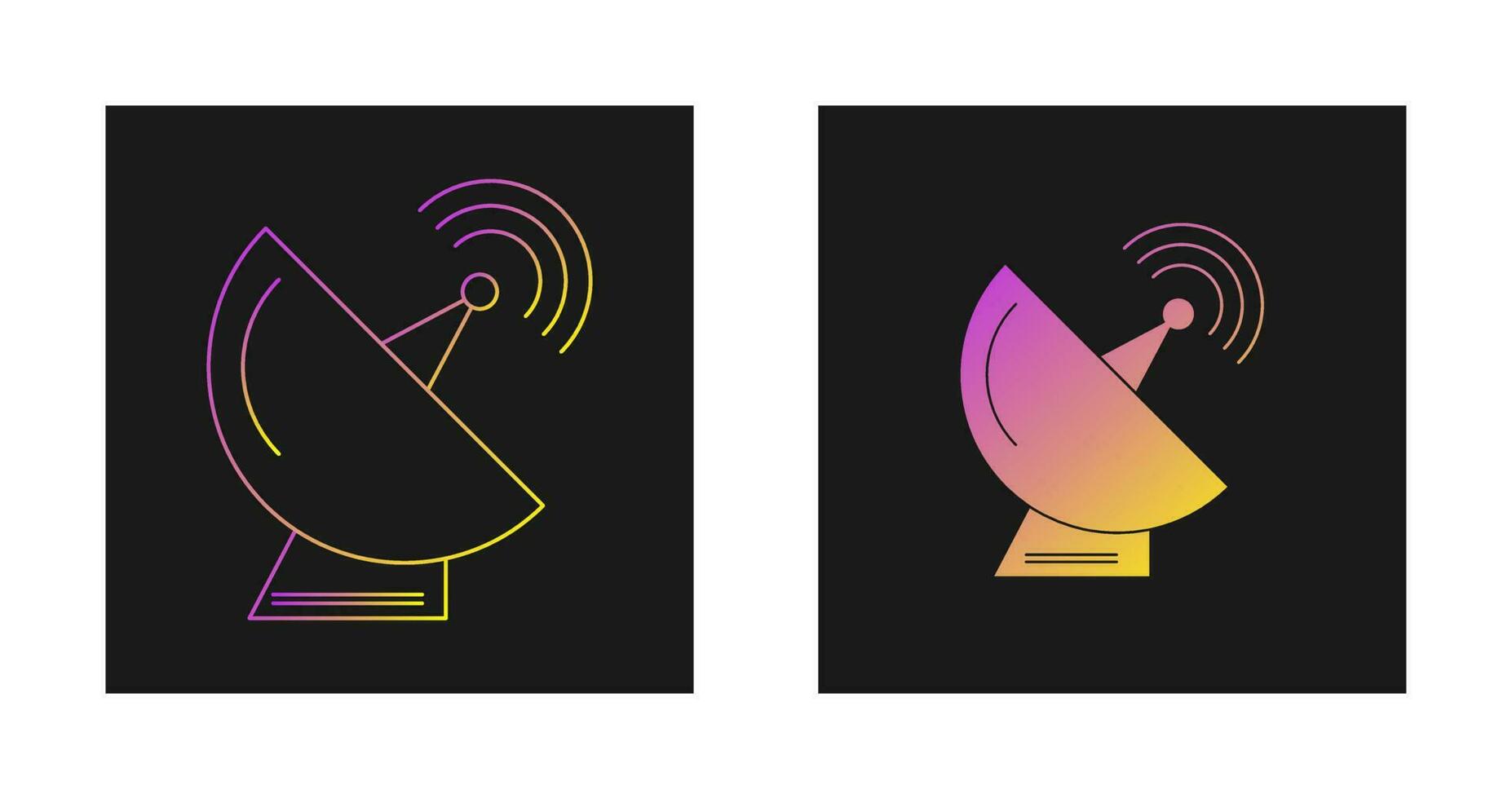 Satellite Dish Vector Icon