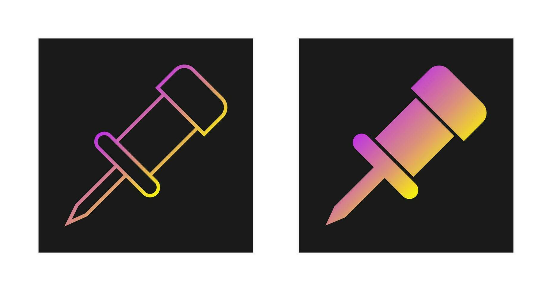 Pin Vector Icon