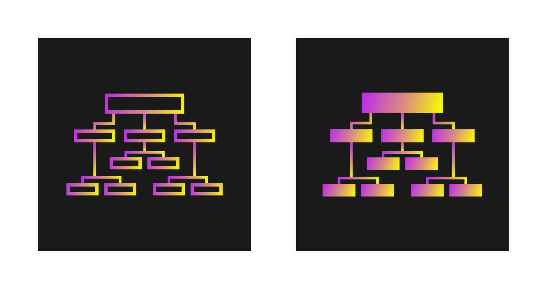 Business Structure Vector Icon