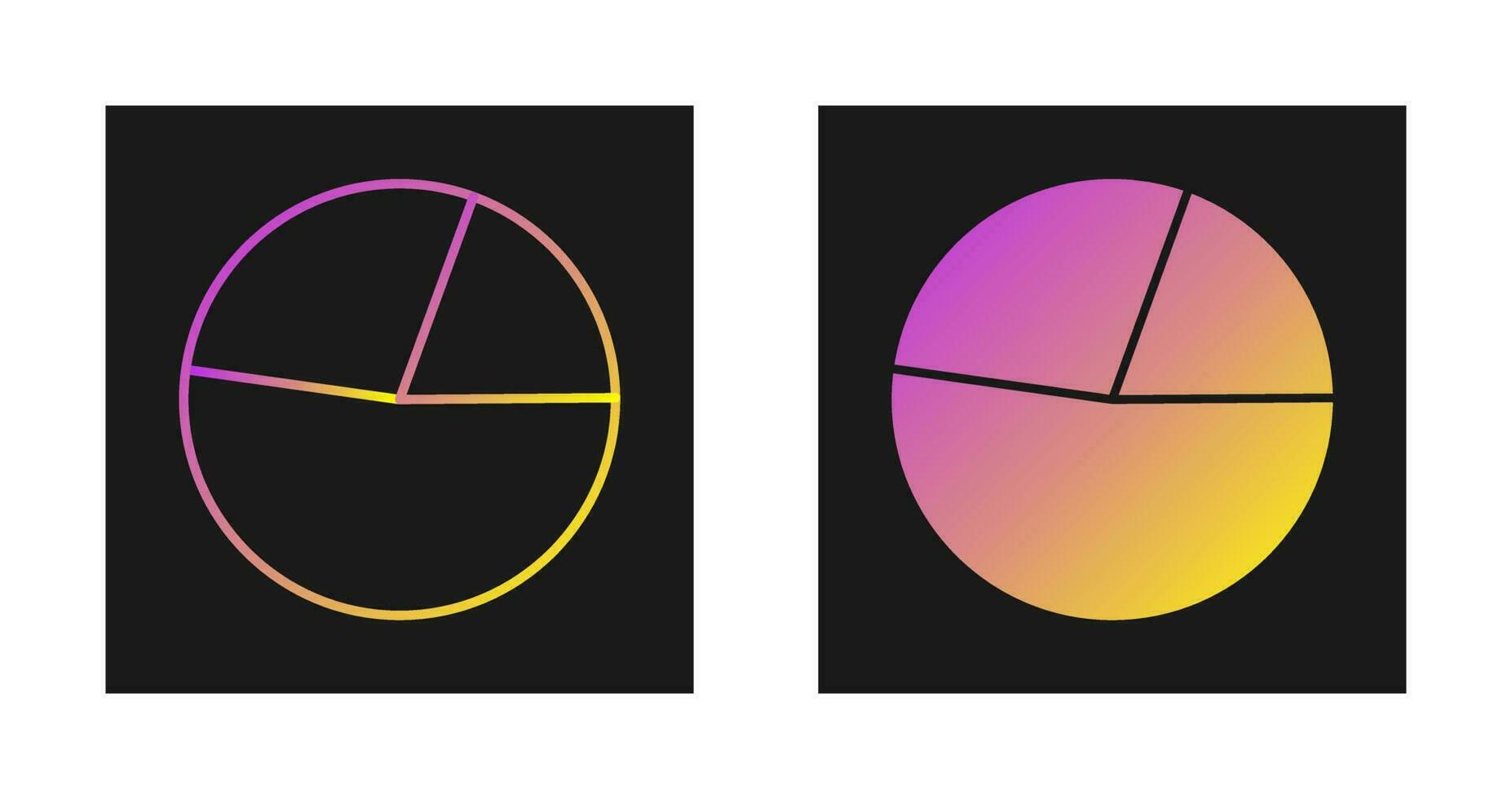 Pie Chart Vector Icon