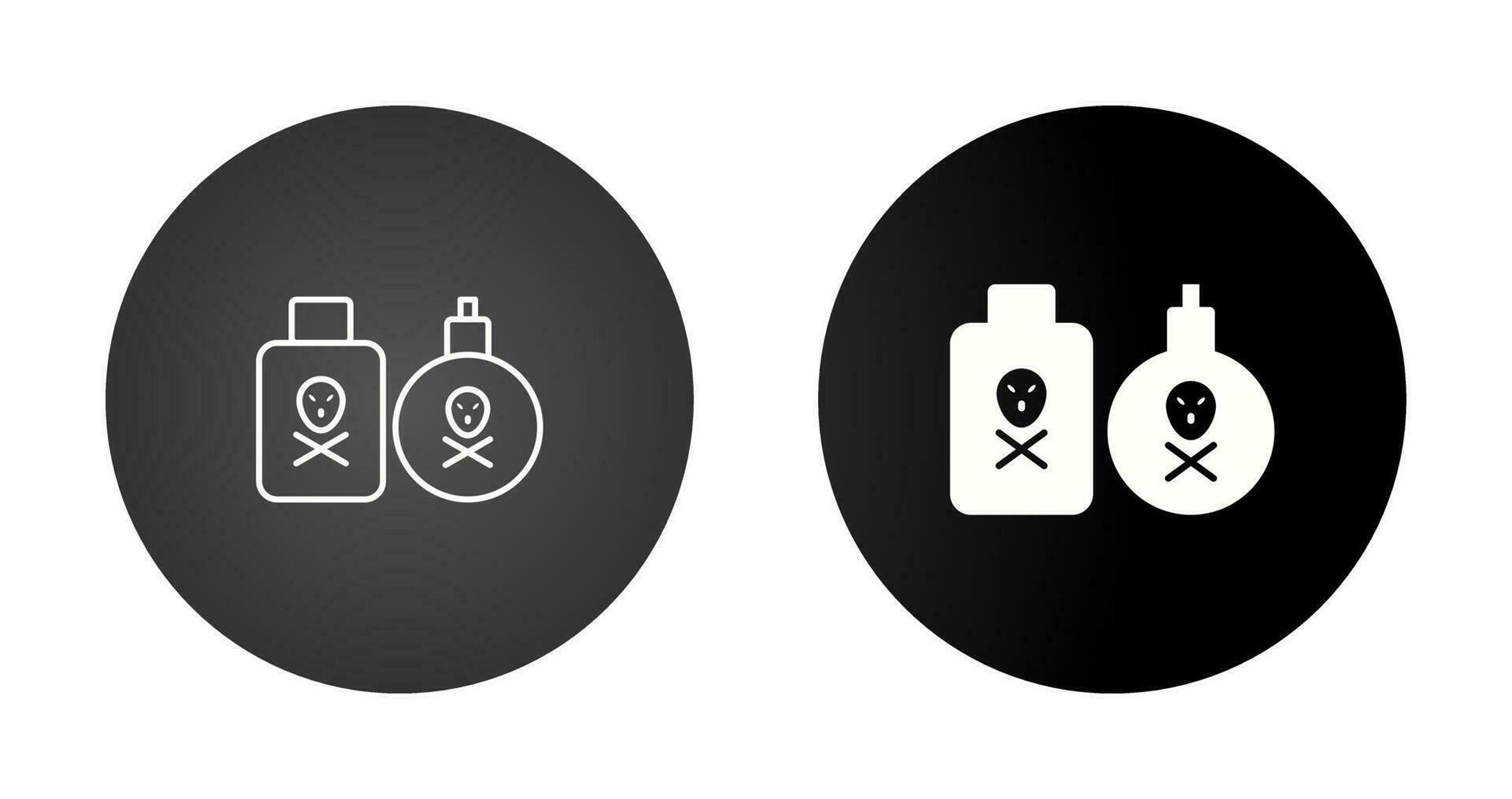 Poisonous Chemicals Vector Icon