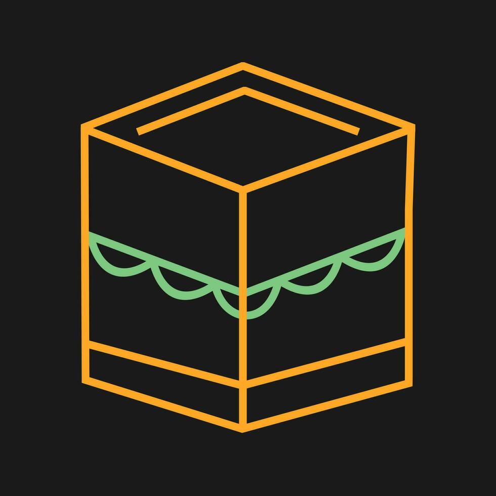 Khana Kaba Vector Icon