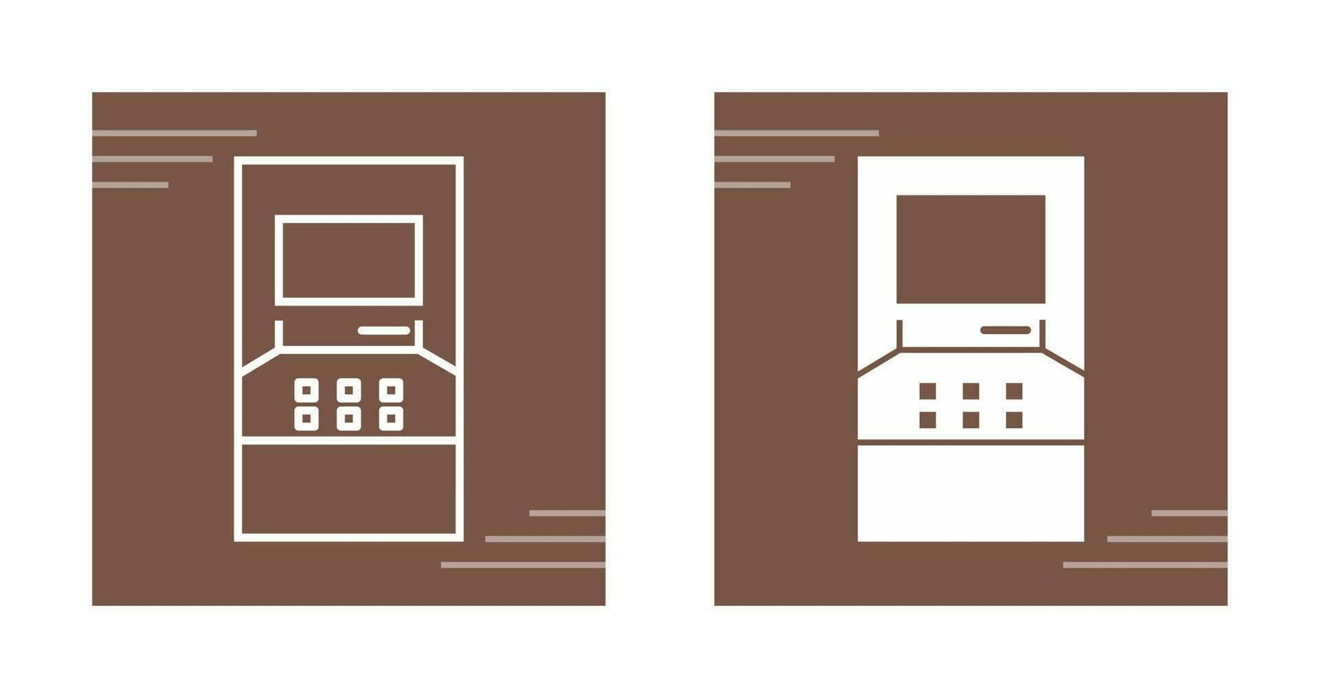 ATM Machine Vector Icon