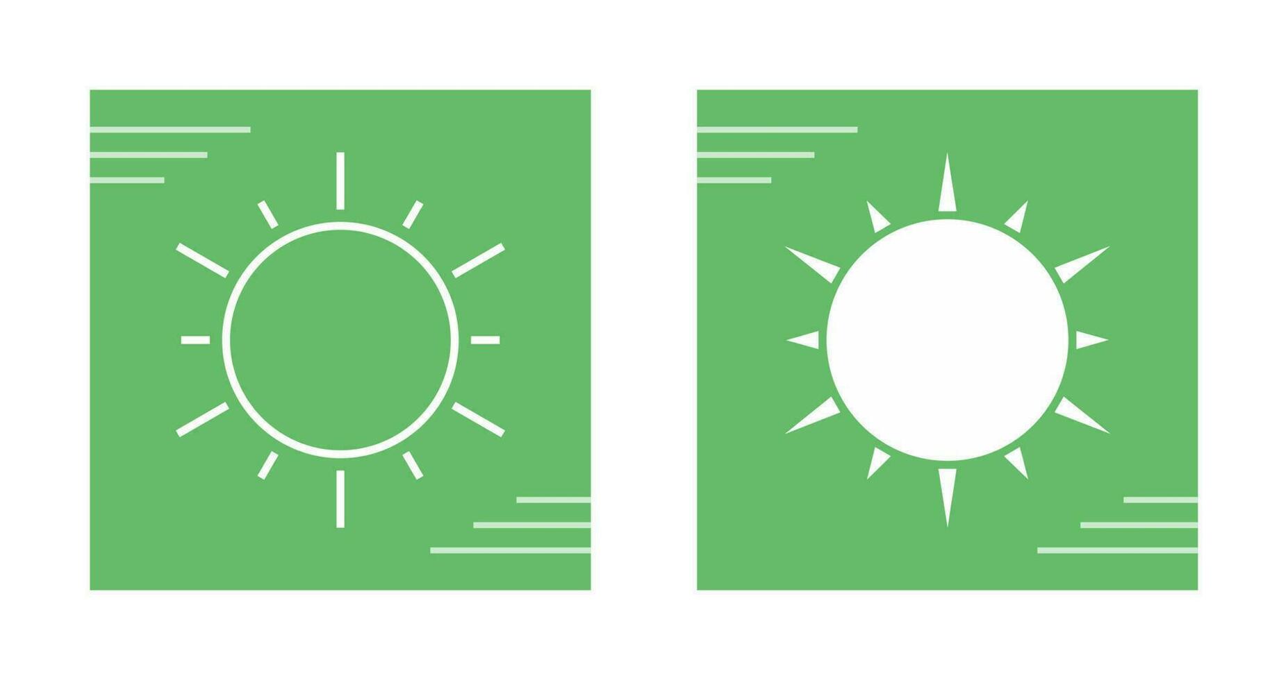 Sun Vector Icon
